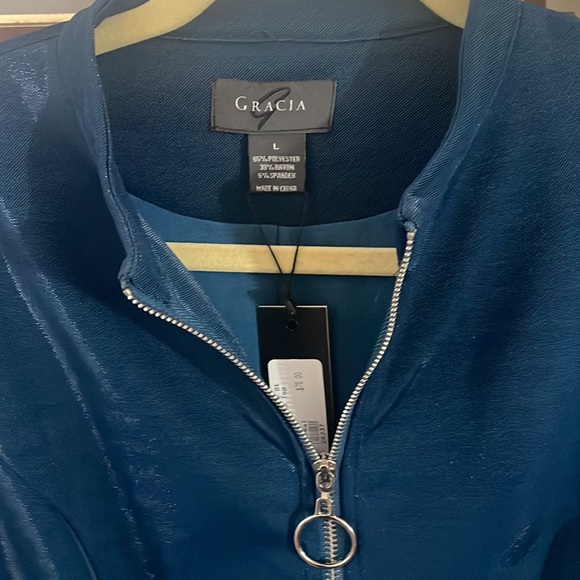 NWT Ruffle Peplum Jacket - Picture 5 of 7